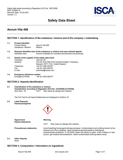 Data Sheet